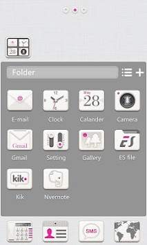 S Light GO Launcher Theme screenshot 3