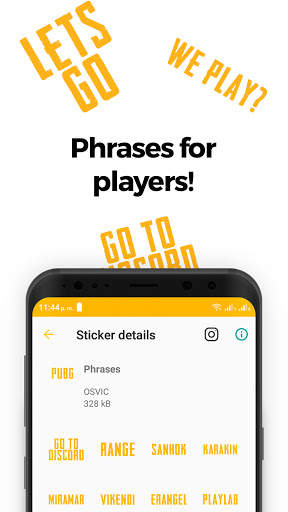 Stickers for WhatsApp BGMI Battlegrounds 2021 screenshot 2