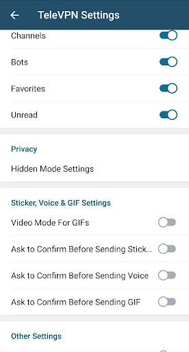 TeleVPN screenshot 4