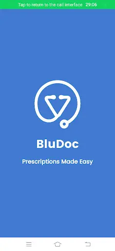 BluDoc : e-prescription app screenshot 1