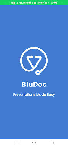 BluDoc : e-prescription app screenshot 1