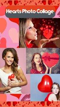 Hearts Photo Collage screenshot 1