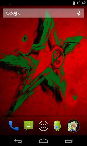 Flag of Morocco Live Wallpaper screenshot 3