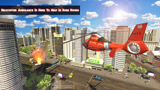 City Ambulance Rescue Simulator Games 🚑 🚁 screenshot 8