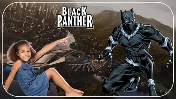 Black Panther Photo Frame 4 تصوير الشاشة