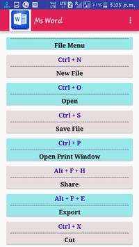 Computer Shortcut Keys screenshot 8