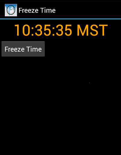 Freeze Time screenshot 1