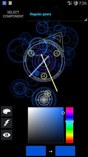 Hypno Clock Live Wallpaper screenshot 3