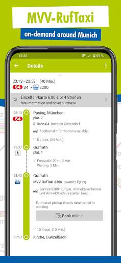 MVV-App – Munich Journey Planner & Mobile Tickets screenshot 6