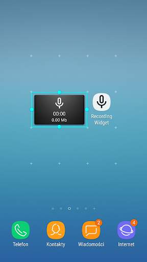 Audio Recorder Widget screenshot 2