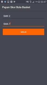 Papan Skor Bola Basket (Basketball Scoreboard) screenshot 1