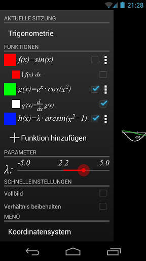 Graph Lite - function plotter screenshot 3