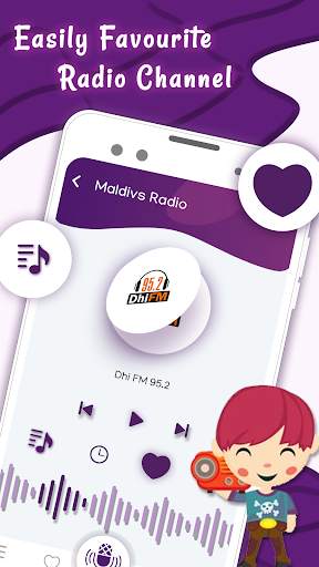 Maldives Radio Music Player screenshot 3