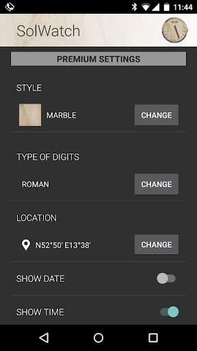 SolWatch - Sundial Watch Face screenshot 6