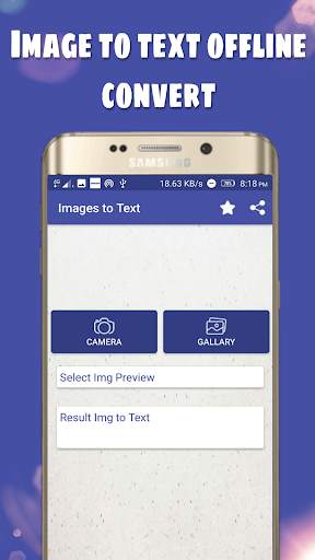 Images to Text Converter for offline free convert screenshot 3