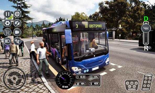 Euro Bus Sim 3D 2019 screenshot 1