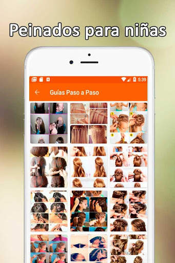 Peinados para niñas screenshot 2