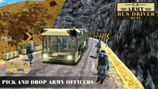 US Army Transport Bus Driver Duty: Army Bus Game screenshot 3