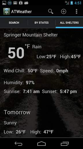 Appalachian Trail Weather screenshot 7