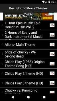 Best Horror Movie Themes screenshot 1