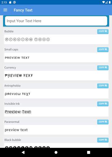 Nickname Generator - Nicks For Games , Fancy Text screenshot 9