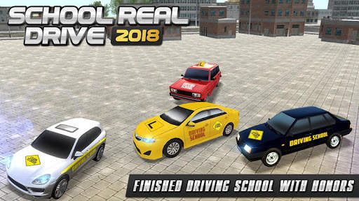 School Real Drive 2018 screenshot 1