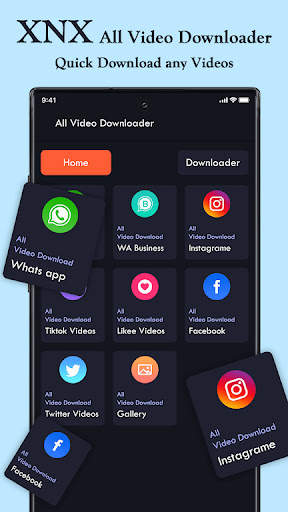 X Video Downloader : 🔥XNX Downloader 2021 screenshot 1