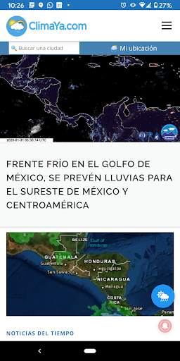 ClimaYa - tu mejor pronóstico screenshot 1