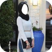 Hijab Ladies Jeans Style Photo Frames 1.0.1