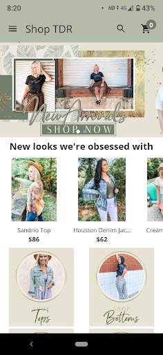 Shop TDR screenshot 1
