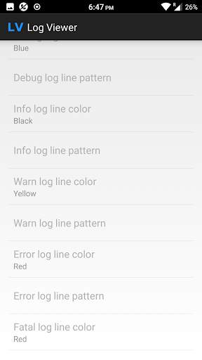 Log File Viewer Lite screenshot 6