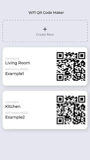Wifi QR Code Maker screenshot 1