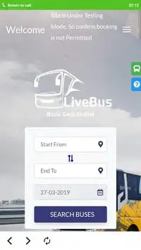 LiveBus - Bus Seat Booking & Live Bus Tracking screenshot 2