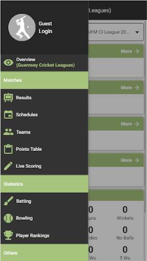 Guernsey Cricket Board screenshot 2