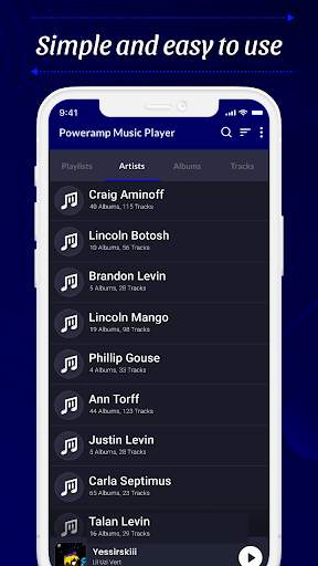 Poweramp Music Player Lite screenshot 1