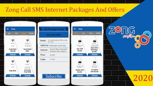All Sim Network Packages Pakistan 2020 screenshot 5