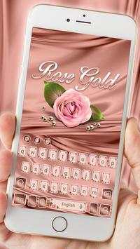 Rose Gold Emoji Keyboard स्क्रीनशॉट 2