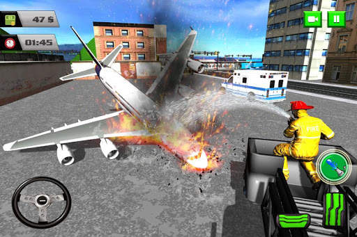 American Fire Fighter Airplane Rescue Heroes 2020 screenshot 3