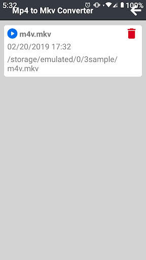 MP4 to MKV Converter screenshot 2