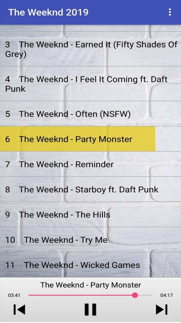 The Weeknd Songs 2019 screenshot 2