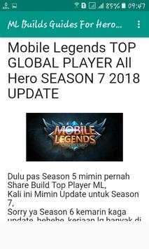ML Builds Guides For Hero Legends screenshot 5