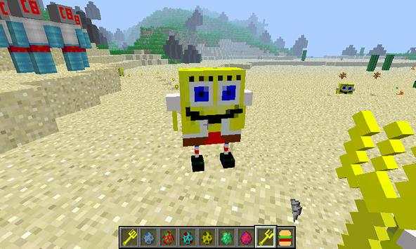 Mod SpongeBob  for MCPE screenshot 1
