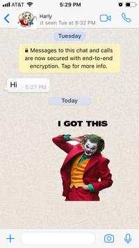 Joker Stickers For Whatsapp screenshot 2