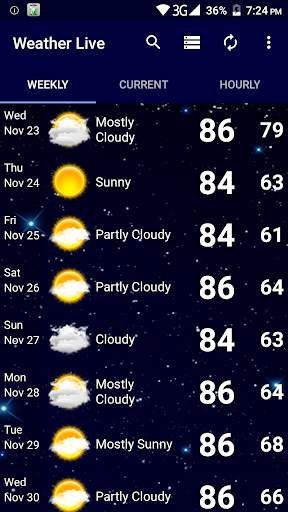 Weather Live screenshot 4