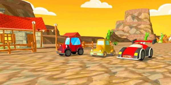 Cartoon Car Racing screenshot 1