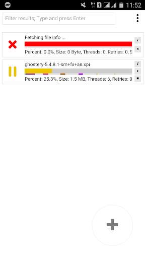 Turbo Download Manager screenshot 1