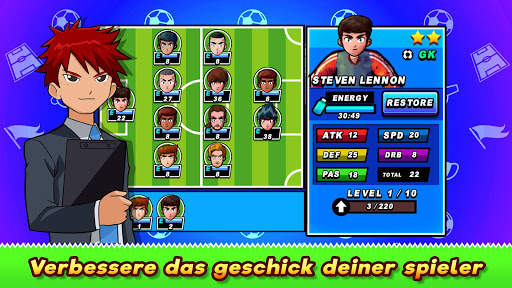 Soccer Heroes 2020 - RPG Football Stars Spiel screenshot 3