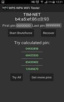 WIFI WPS WPA Dumpper TESTER screenshot 2