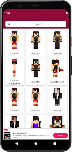 Skin de Invictor Minecraft screenshot 3