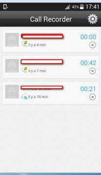 Call recorder auto screenshot 1